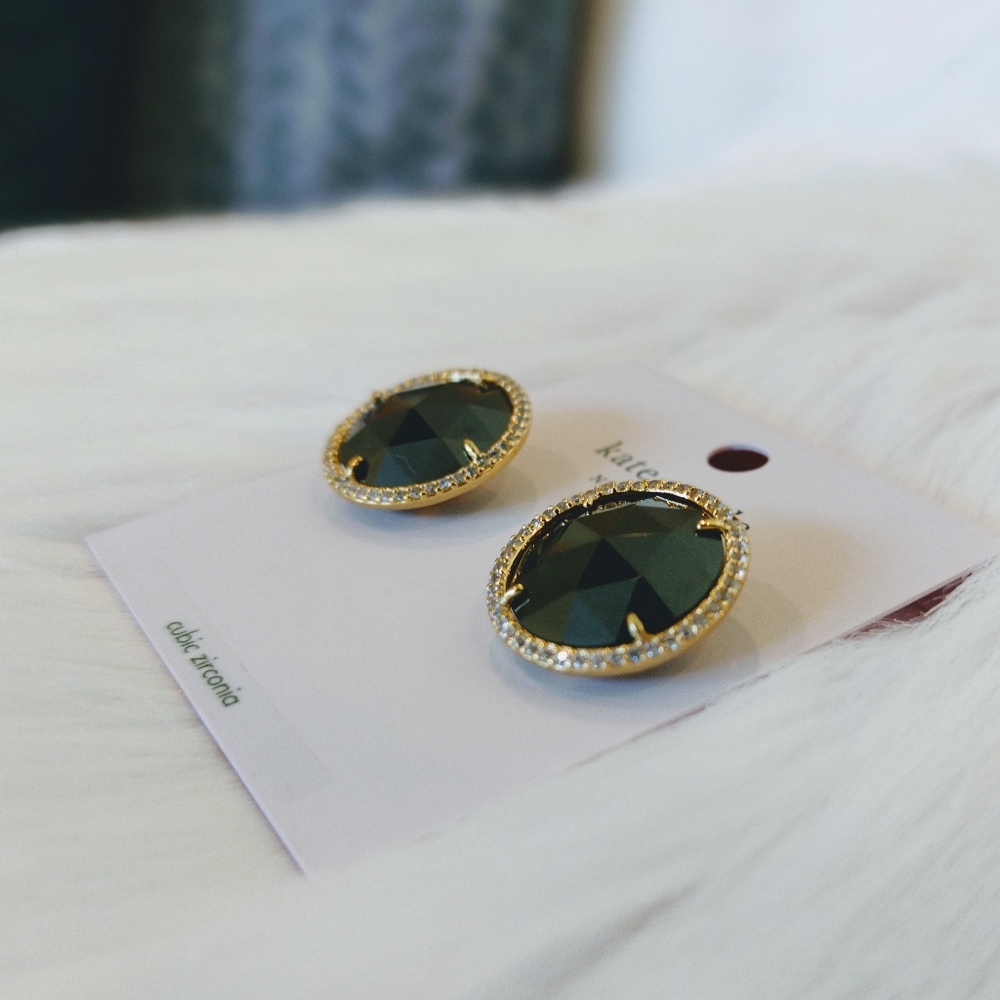 RARE Kate Spade Cubic Zirconia Earrings